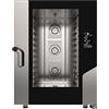 Ristoattrezzature Modello: 100770020182048,Forno elettrico combinato 10 teglie 600x400 mm a convezione vapore con comandi digitali Black Mask