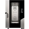 Ristoattrezzature Modello: 100770020192049,Forno elettrico combinato 11 teglie GN 1/1 a convezione vapore con comandi digitali Black Mask