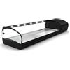 Ristoattrezzature Modello: 6656,Vetrina refrigerata BLACK piano liscio 1788x395x270h mm +2°+5°