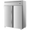 Ristoattrezzature Modello: 9235129012004,Armadio congelatore refrigerato in acciaio inox 2 ante 1200 lt -18 -22°C statico