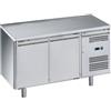 Ristoattrezzature Modello: 92370020161664,Tavolo frigo refrigerato in acciaio inox 2 porte -2 +8 °C 1510x800x850h mm