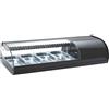 Risto Modello: 22460878001,Vetrina sushi refrigerata contenitori GN 1/3 1085x395x245h mm 4 contenitori