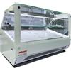Risto Modello: 101552144006,Vetrina frigo 94x60x60h cm refrigerata da banco a due piani bianca con vetri dritti motore incorporato e piano liscio