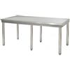 Risto Modello: 81260021517,Tavolo pasticceria in acciaio inox su gambe 6 gambe 3600x1200x870h mm