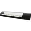 Ristoattrezzature Modello: 101660090022153,Vetrina frigo 180,8x39x28,7h cm 8 vaschette gn 1/3 refrigerata da banco nera con vetri curvi e motore incorporato
