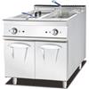 Ristoattrezzature Modello: 10177002235,Friggitrice 2 vasche elettrica su mobile capacità 28+28 litri S/70 80x70 cm