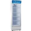 Ristoattrezzature Modello: 102090142472203,Frigo vetrina bibite refrigerata 1 anta in vetro +0 +10 °C 375 lt 61,5x60,1x195,2h cm