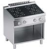 Ristoattrezzature Modello: 102211042016,Cucina a induzione 4 piastre 20 kW 80x70x85h cm