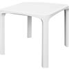 Ristoattrezzature Modello: 96020061757,Tavolo olè rattan bianco 800x800x720h mm