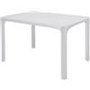 Ristoattrezzature Modello: 96020061758,Tavolo olè rattan bianco 1200x800x720h mm