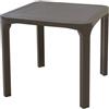 Ristoattrezzature Modello: 96020241757,Tavolo olè rattan Moka 800x800x720h mm