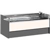 Ristoattrezzature Modello: 11025006942751,Banco refrigerato ventilato senza vano riserva self-service per salumeria e macelleria bianco 0 +2°C 150x109x92h cm