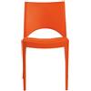 Ristoattrezzature Modello: 9618007029,Sedia Paris arancio