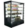 Ristoattrezzature Modello: 6707,Vetrina Refrigerata Klassen vetri Squadrati con apertura frontale 1015x620x1240h +4°/+8°C