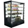 Ristoattrezzature Modello: 6711,Vetrina Refrigerata Klassen vetri Squadrati con apertura Posteriore/Frontale 1015x620x1240h +4°/+8°C