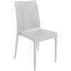 Ristoattrezzature Modello: 9619007006,Sedia rattan bistrot bianca