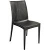 Ristoattrezzature Modello: 9619007025,Sedia rattan bistrot Antracite