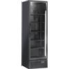 Ristoattrezzature Modello: 113600024362913,Frigo vetrina bibite refrigerazione a Roll-Bond nera 0+7°C capacità 441 lt 59,5x68x201,8h cm