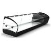 Ristoattrezzature Modello: 6672,Vetrina refrigerata Dos Santos +2°+5°C Piano liscio 1788x 395 x 340 mm