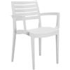 Ristoattrezzature Modello: 9622008006,Sedia firenze con braccioli bianca