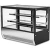 Risto Modello: 10818841042609,Vetrina refrigerata da banco per pasticceria vetri dritti temperatura 0 +18°C capacità 130 lt 70x56x73h cm