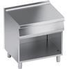Ristoattrezzature Modello: 112022016,Modulo neutro con vano aperto per cucine 80x70x85h cm