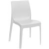 Ristoattrezzature Modello: 9623007006,Sedia rome bianca
