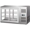 Ristoattrezzature Modello: 10827002862617,Vetrina pasticceria da banco 4 porte scorrevoli temperatura +3 +8°C dimensione 111x51x56,6h cm