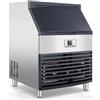 Ristoattrezzature Modello: 11985088444,Produttore di ghiaccio cubetti cavi raffreddamento ad aria 108 kg/24h 42 Kg