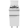 Ristoattrezzature Modello: 108320011142630,Friggitrice 1 vasca a gas su mobile capacità 21 lt S/90 40x90x114h cm
