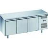 Ristoattrezzature Modello: 93150031606012,Tavolo congelatore refrigerato in acciaio inox 3 porte 1795x700x850h mm -18 -22°C - FC