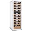 Ristoattrezzature Modello: 11992006413280,Cantina vini refrigerazione ventilata bianca 86 bottiglie +2 +12 °C/ +12 +20 °C 54x55x160h cm