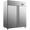 Ristoattrezzature Modello: 11535099011,Armadio frigo refrigerato in acciaio inox 2 ante 1400 lt ventilato -2 +8 °C tropicalizzato - AH