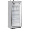 Ristoattrezzature Modello: 10880018062017,Armadio frigo refrigerato in abs colore acciaio 1 anta in vetro refrigerazione roll-Bond con ventilatore di assistenza 600 lt +3 +10°C