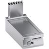 Ristoattrezzature Modello: 111890010222935,Fry top a gas da banco piastra ribassata liscia 9 Kw 40x90x25h cm