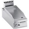 Ristoattrezzature Modello: 111890011012935,Fry top a gas da banco piastra liscia 6 kW 40x90x25h cm