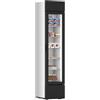 Ristoattrezzature Modello: 10891255472654,Vetrina congelatore verticale per gelateria 197 lt temperatura -18 -24°C 43,5x50,9x200,5h cm