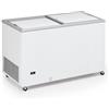 Ristoattrezzature Modello: 10894380582666,Congelatore a pozzetto con ante scorrevoli 327 lt -18 -25°C 128,3x67x89,5h cm