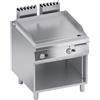 Ristoattrezzature Modello: 112470010412722,Fry top a gas con vano aperto piastra liscia 12 kW 80x90x85h cm