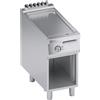 Ristoattrezzature Modello: 112480010212721,Fry top elettrico con vano aperto piastra ribassata liscia 7 kW 40x90x85h cm