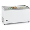 Ristoattrezzature Modello: 109103910212686,Espositore gelateria con vetri scorrevoli curvi capacità 480 lt -25 -18°C 151x67x91h cm