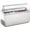 Ristoattrezzature Modello: 10912133882690,Banco vetrina gelati vetri curvi 9 gusti temperatura -20 -15°C 165,6x72,3x125,3h cm