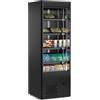 Risto Modello: 10913002872691,Espositore murale ventilato con frontale aperto nero temperatura 0 +4°C 68,5x64x198,5h cm