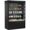Risto Modello: 10913002872693,Espositore murale ventilato con frontale aperto nero temperatura 0 +4°C 133,5x64x198,5h cm