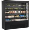 Risto Modello: 10913002872694,Espositore murale ventilato con frontale aperto nero temperatura 0 +4°C 188,5x64x198,5h cm