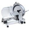 Ristoattrezzature Modello: 597,Affettatrice per salumi a gravità professionale ergonomica con affilatoio fisso lama cromata Ø 350 mm 0.30 kW