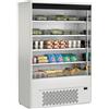 Risto Modello: 10913006872693,Espositore murale ventilato con frontale aperto bianco temperatura 0 +4°C 133,5x64x198,5h cm