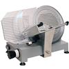 Ristoattrezzature Modello: 12199042018022,Affettatrice per salumi a gravità con affilatoio removibile 0.18 kW Ø 275 mm Grigio