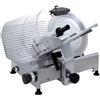 Ristoattrezzature Modello: 10816002015001,Affettatrice per salumi a gravità con affilatoio fisso acciaio inox Ø 350 mm Standard