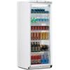 Ristoattrezzature Modello: 1089500106237,Frigo vetrina bibite verticale refrigerata 1 anta in vetro 0 +7 °C 600 lt